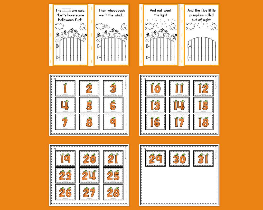20 PUMPKIN THEMED EDUCATION PRINTABLE ACTIVITIES