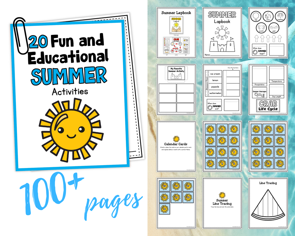 Printable 20 Fun and Educational Summer Activities