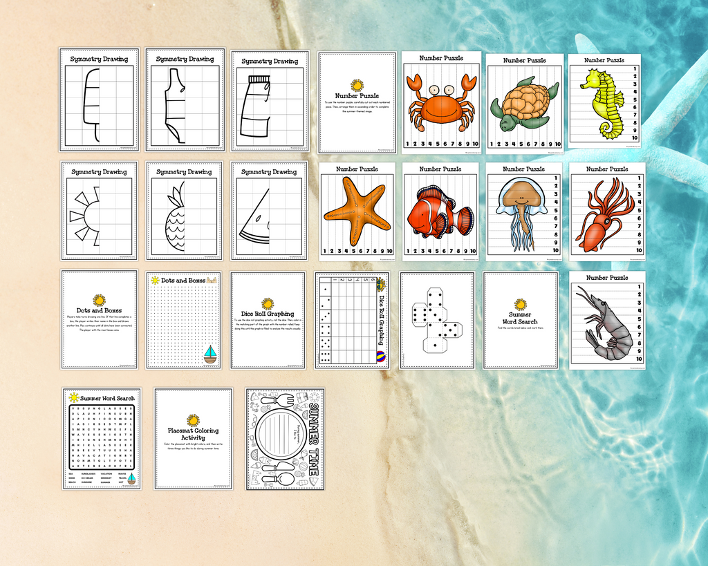 Printable 20 Fun and Educational Summer Activities