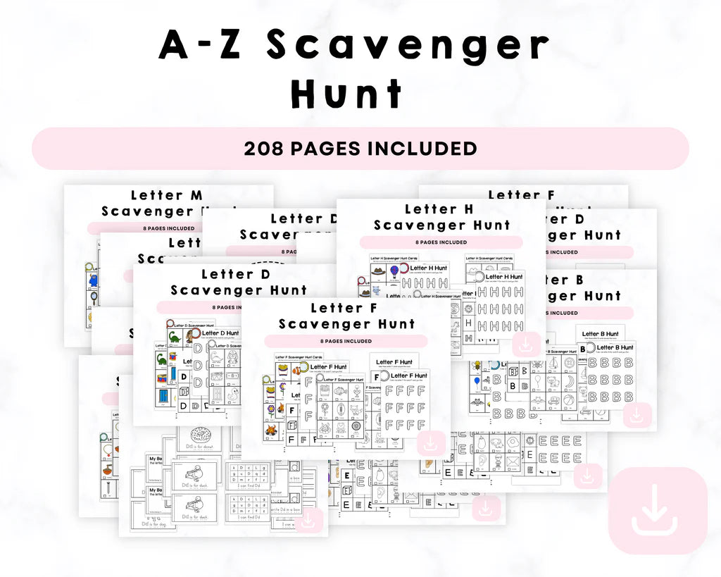 Popular Alphabet Printable Activity Bundle