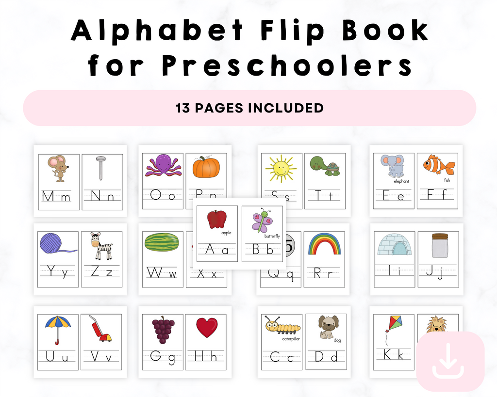Printable Alphabet and Handwriting Bundle