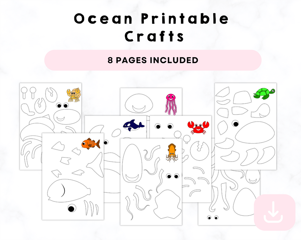Ocean Printable Crafts