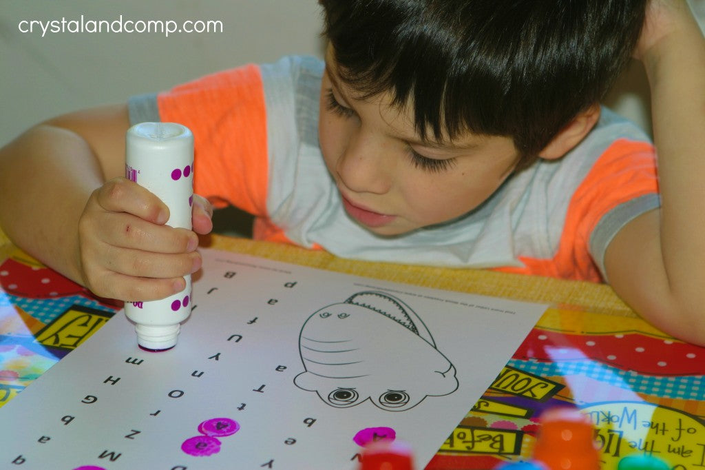 Letter of the Week Handwriting and Do a Dot Pages