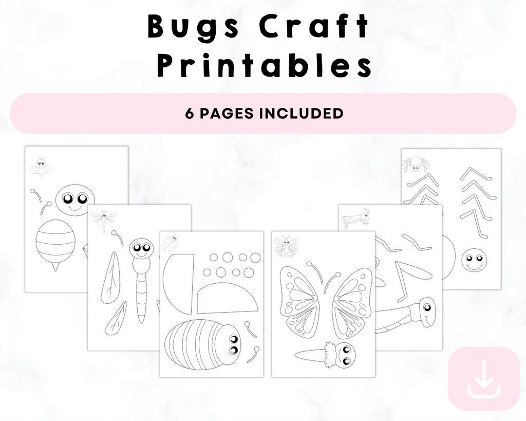 Bugs Craft Printables