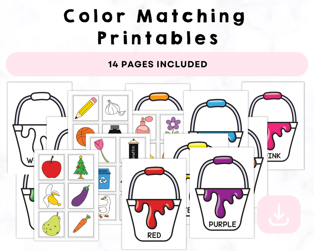 Color Matching  Printables