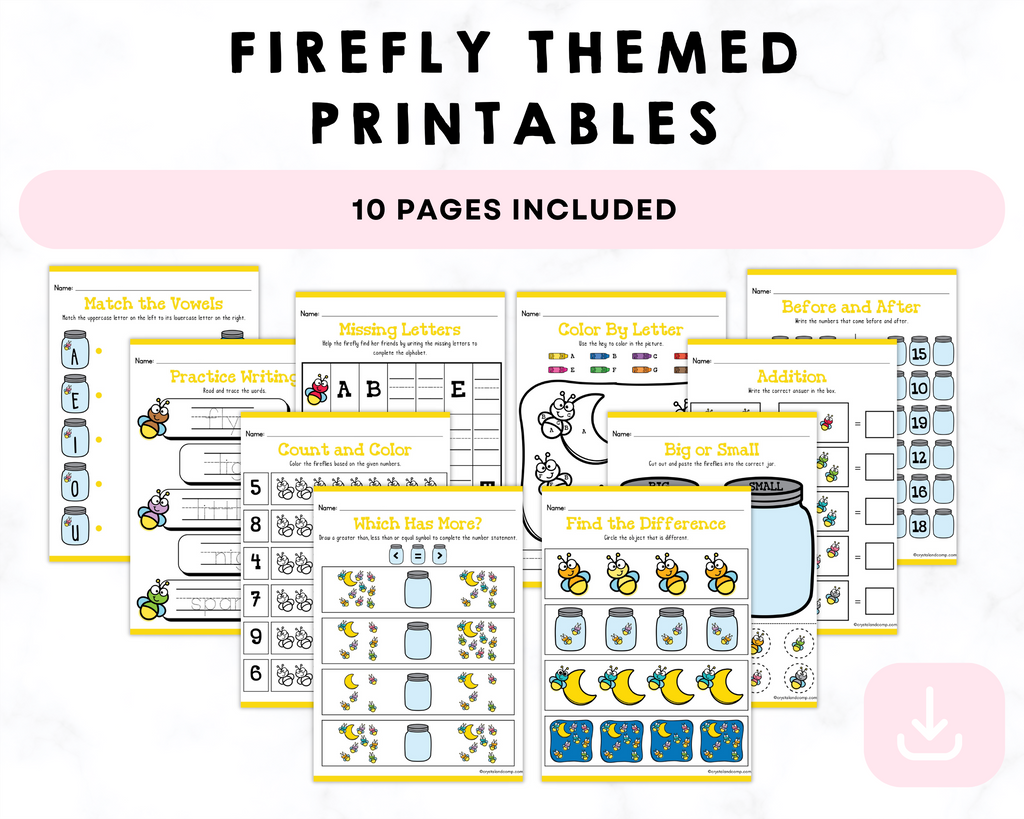 Firefly Themed Printables