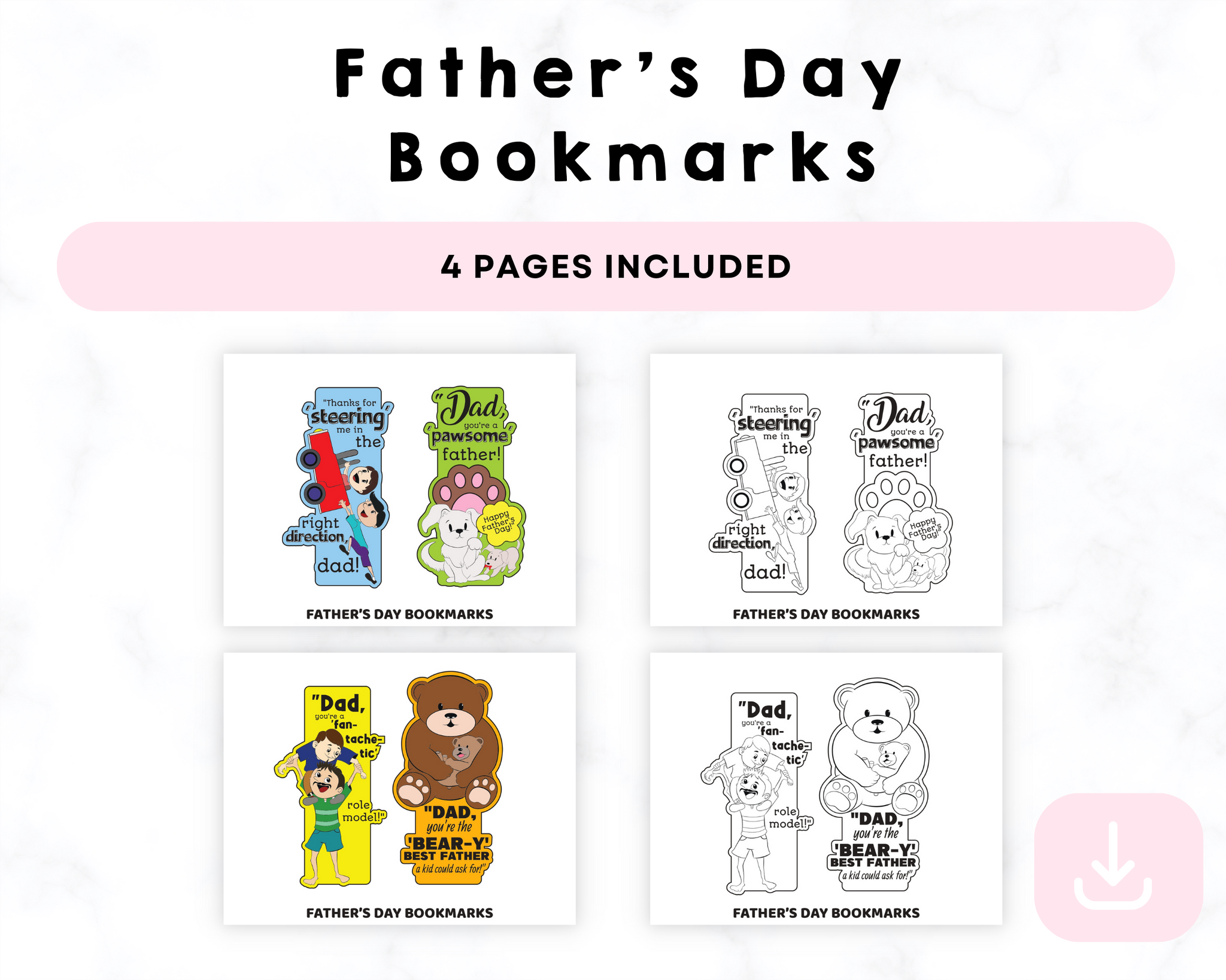 Printable Father s Day Bookmarks CrystalandComp printable-father-s-day-bookmarks-crystalandcomp