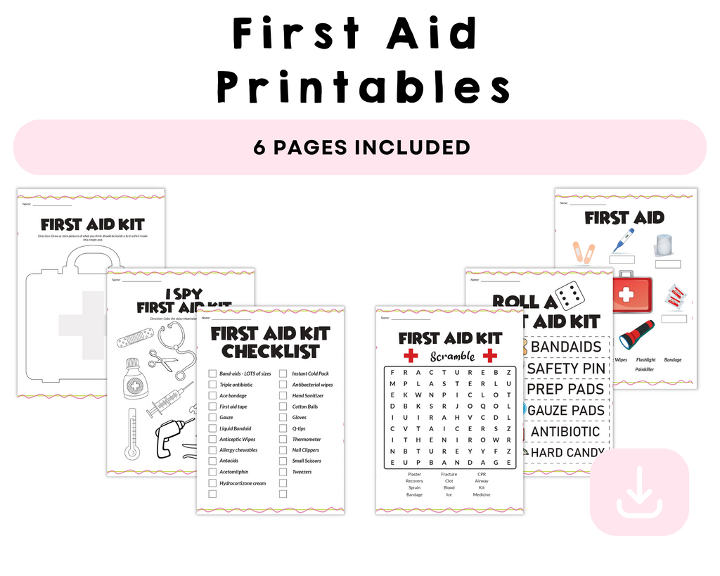 First Aid Printable