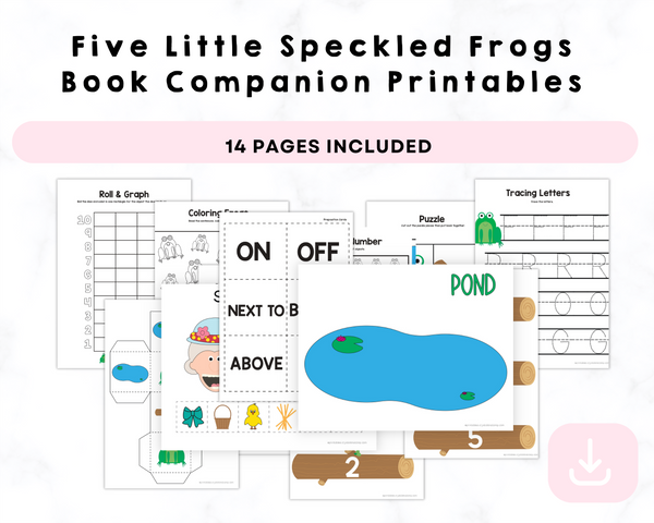 Book Companion Printables Pack