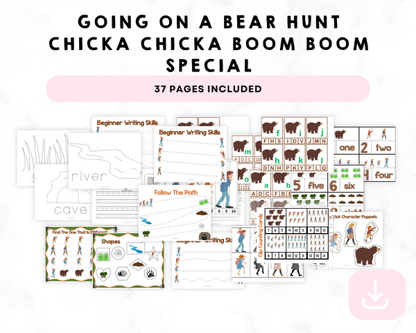 GOING ON A BEAR HUNT CHICKA CHICKA BOOM BOOM SPECIAL