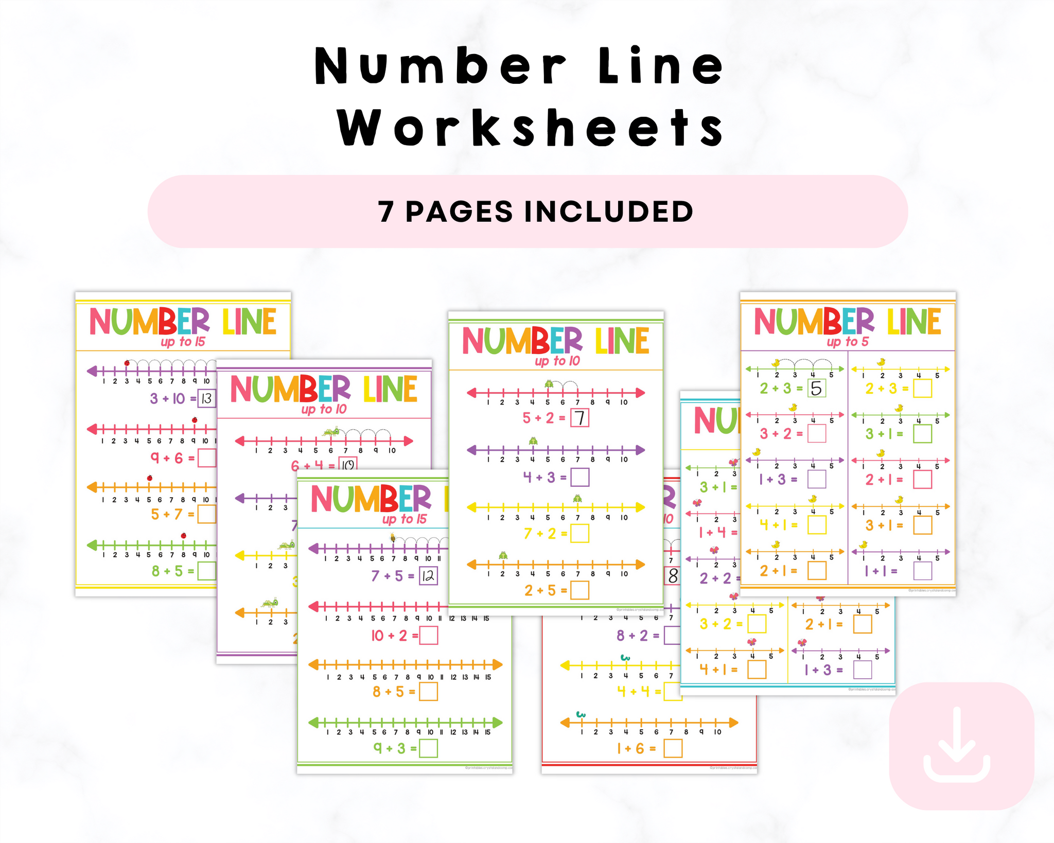 Printable Number Line Fun Number Line Worksheets Printables – CrystalandComp