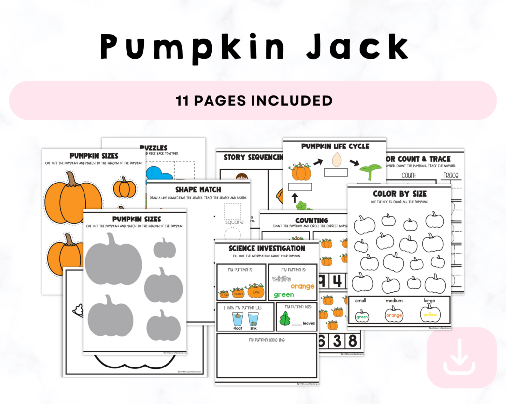 Printable Pumpkin Jack