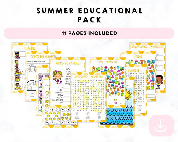 SUMMER EDUCATIONAL PACK SPECIAL OFFER