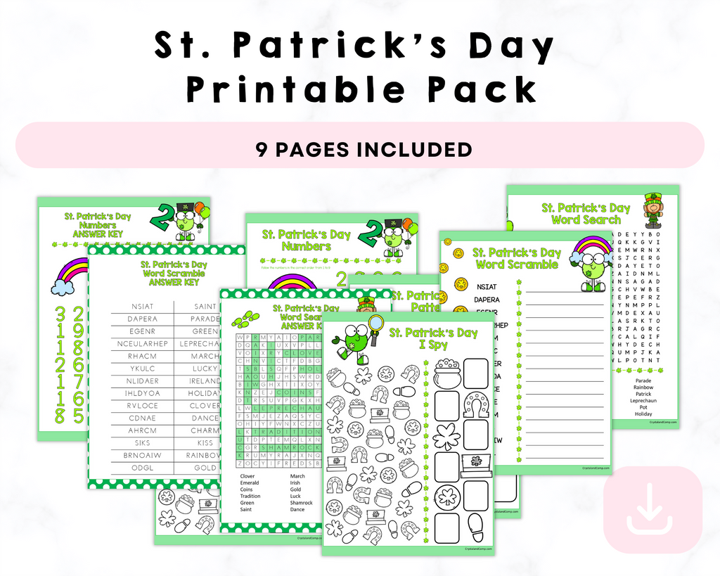 St. Patrick’s Day Printable Pack