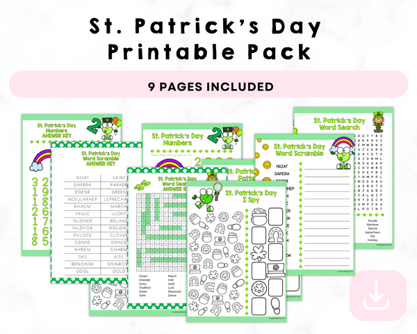 St. Patrick’s Day Printable Pack