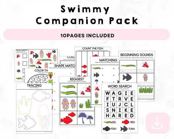 Printable Swimmy Companion Pack