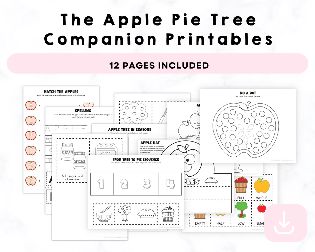 The Apple Pie Tree Companion Printables