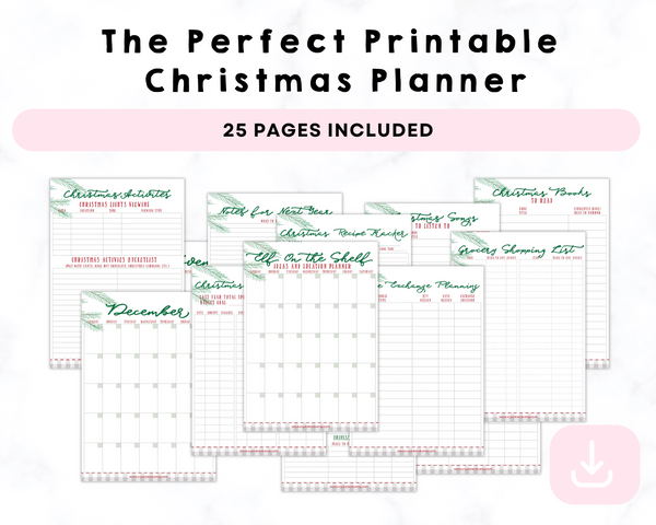 The Perfect Printable Christmas Planner