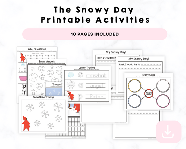 The Snowy Day Printable Activities