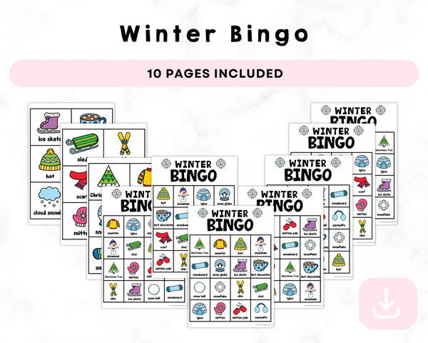 Winter Bingo Printables