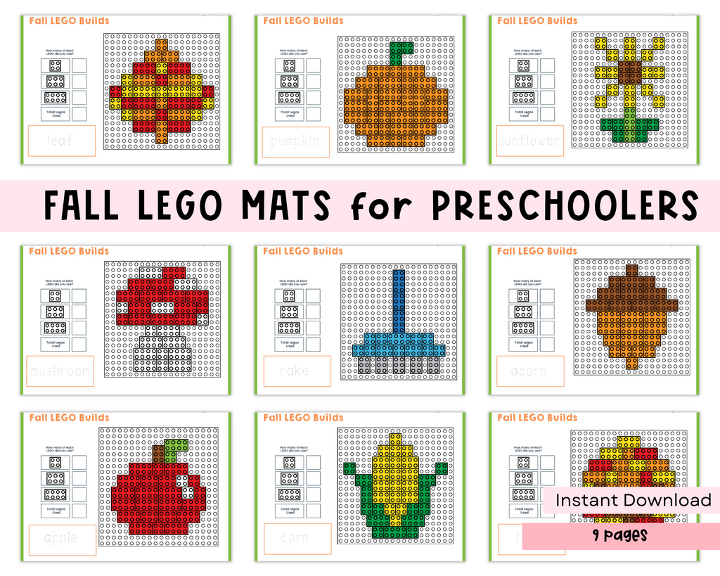 Fall Themed LEGO Pack